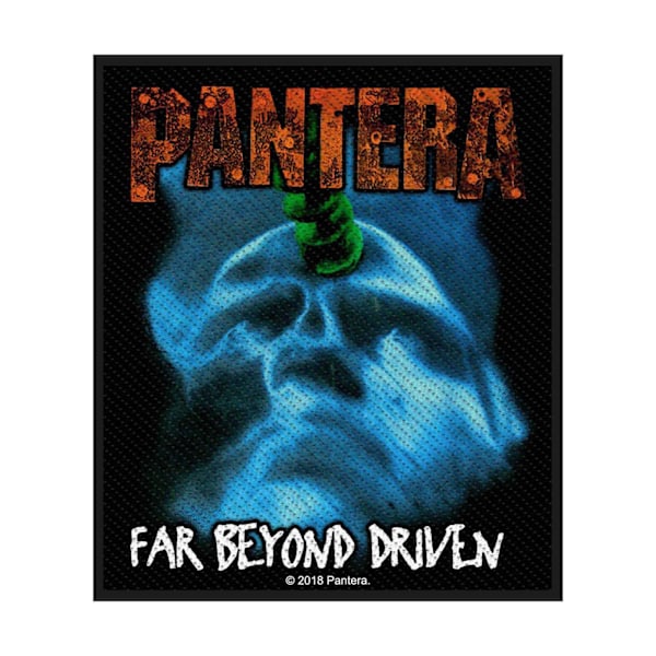 Pantera Far Beyond Driven Patch One Size Svart/Blå Black/Blue One Size