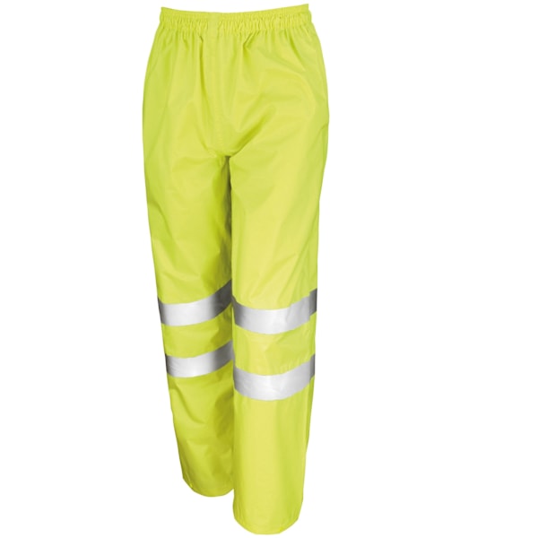 SAFE-GUARD by Result Unisex Vuxen Vattentät Hi-Vis Overall L Flur Fluro Yellow L