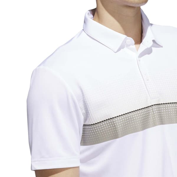 Adidas Herr Performance Golf Pikétröja M Vit White M