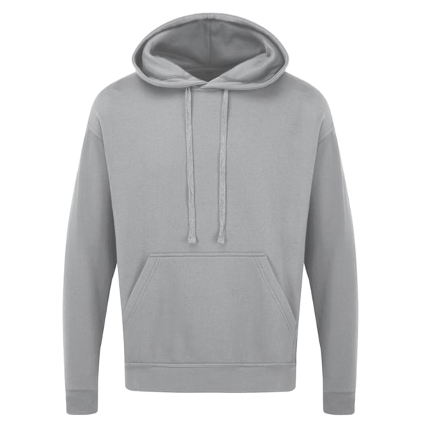 Ultimate Everyday Apparel Unisex Vuxen Hoodie S Gråmelerad Grey Heather S