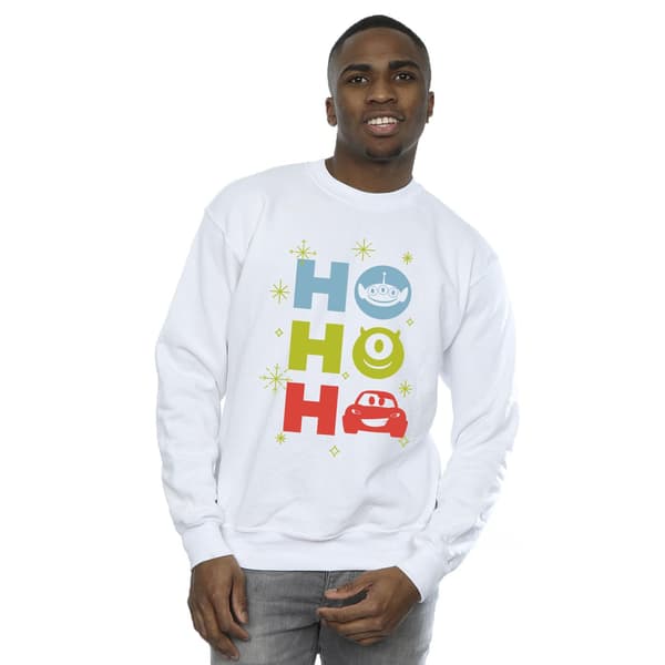 Disney HOHOHO Sweatshirt för män M Vit White M