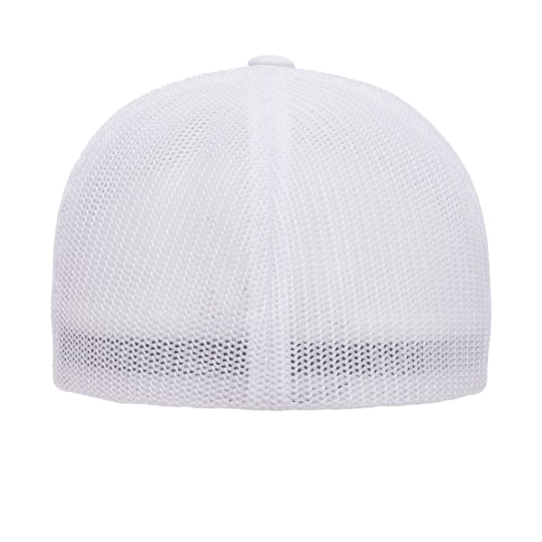 Yupoong Unisex Adult Flexfit Mesh Trucker Cap L/XL Vit White L/XL