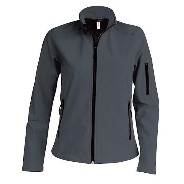 Kariban Dam/Dam Soft Shell Jacka M Titanium Titanium M