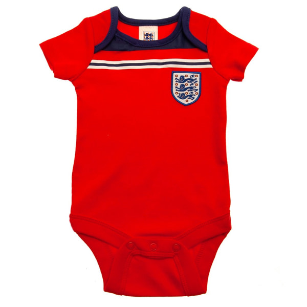 England FA Baby Retro Bodysuit 0-3 månader Vit/Röd/Blå White/Red/Blue 0-3 Months