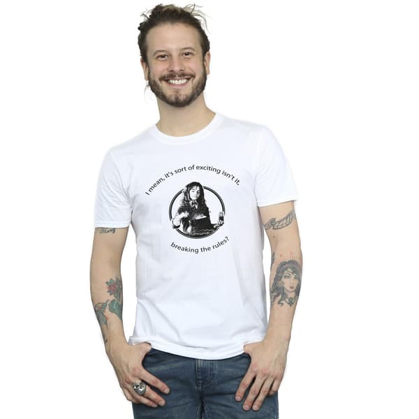 Harry Potter Herr Hermione Breaking The Rules T-shirt M Vit White M