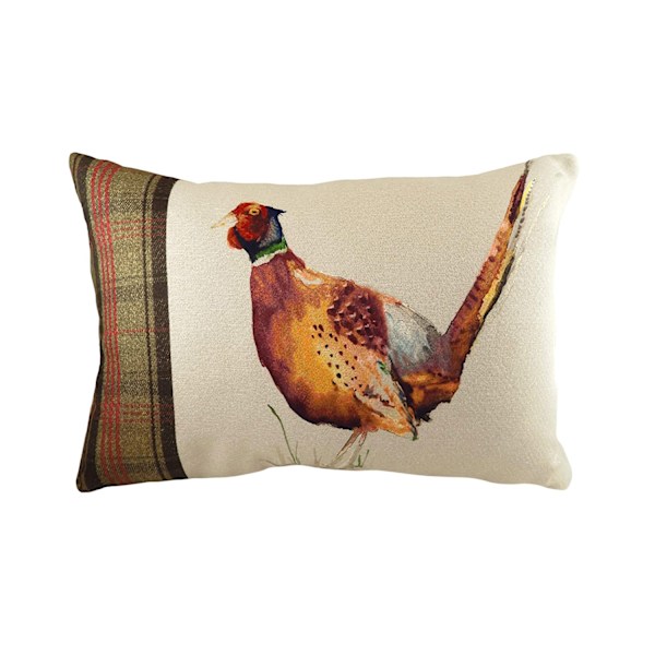 Evans Lichfield Hunter Fasan Kuddeöverdrag 40cm x 60cm Multi Multicoloured 40cm x 60cm