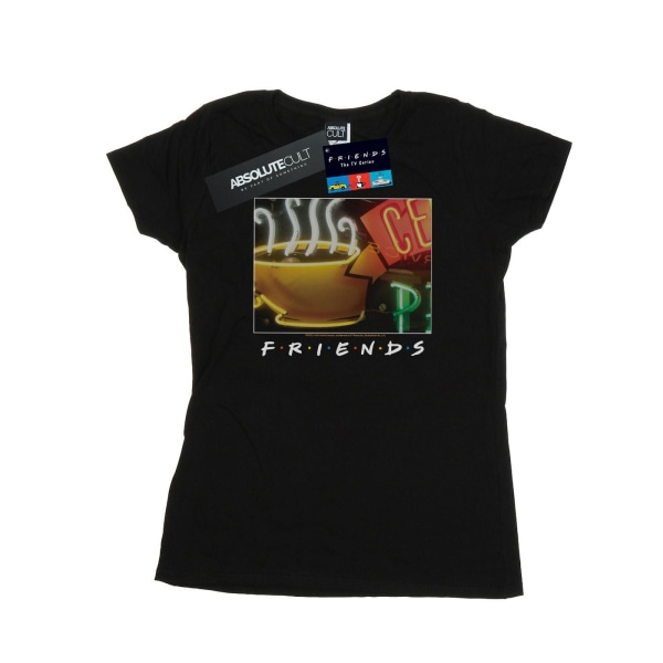 Friends Dam/Dam Central Perk Homage Cotton T-Shirt S Blac Black S