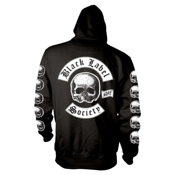 Black Label Society Unisex logotyp luvtröja för vuxna L Svart Black L