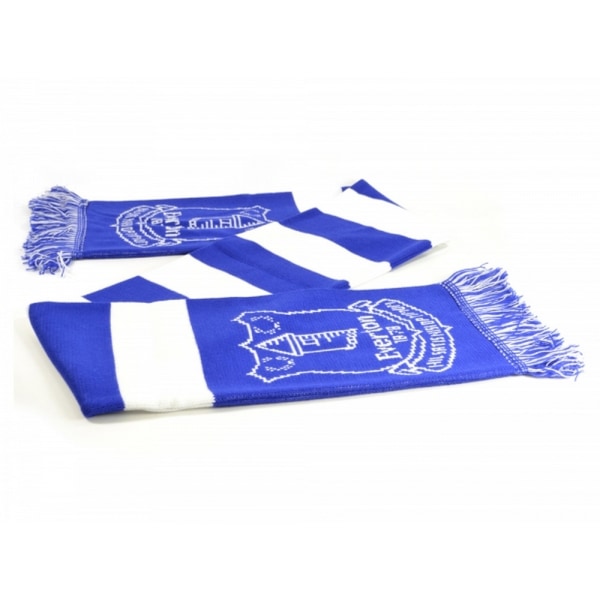 Everton FC Official Football Bar Scarf One Size Blå/Vit Blue/White One Size