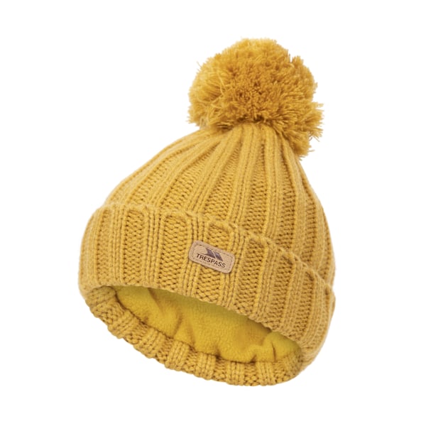 Trespass Barn/Kids Thorns Bobble Hat 2-4 År Honeybee Honeybee 2-4 Years