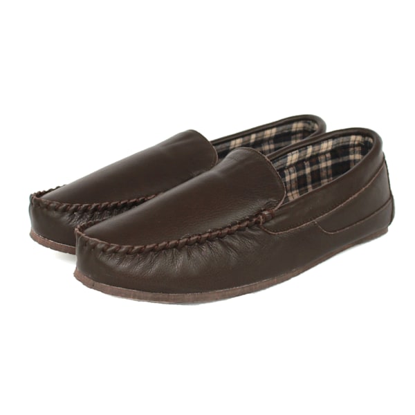 Eastern Counties Leather Unisex Vuxen Läder Loafers 8 UK Brun Brown 8 UK