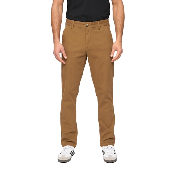 Bewley & Ritch Newland Slim Chinos för män 32R Camel Camel 32R