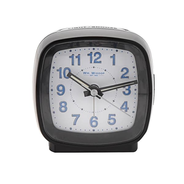 Hometime Kuddformad Väckarklocka Sweep/Cres Svart One Size Bl Black One Size