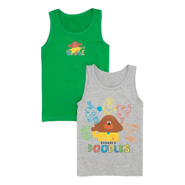 Hey Duggee Barn/Barn Pyjamas Set 4-5 år Grå/Blå/Grön Grey/Blue/Green 4-5 Years