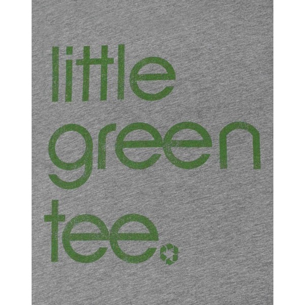 Junk Food Damkläder/Dam Little Green Tee T-shirt S Gråmelerad Grey Marl S