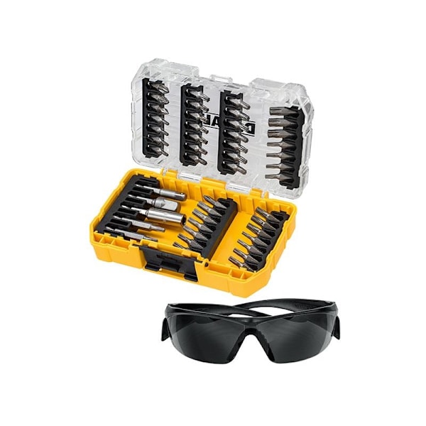 Dewalt Elverktyg Dt70704 Skruvdragarset, 47 Delar + Säkerhet Multi Colour One Size