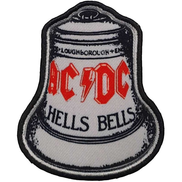 AC/DC Hells Bells Standard Patch One Size Vit/Svart/Röd White/Black/Red One Size