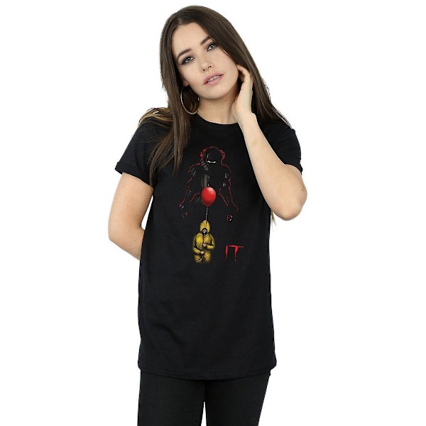 It Dam/Damer Pennywise Shadow Bomull Boyfriend T-Shirt 3XL Black 3XL