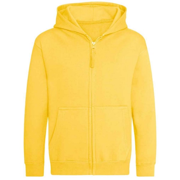 AWDis Cool Barn/Barn Zoodie Full Zip Hoodie 7-8 År Sol Sun Yellow 7-8 Years