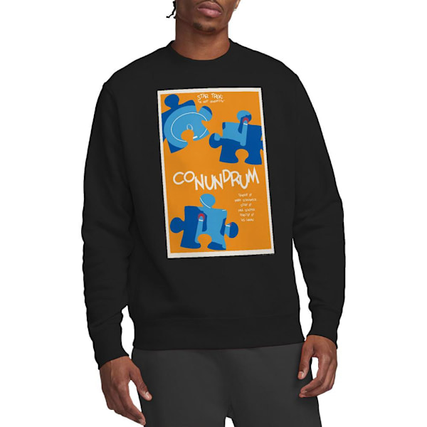 Star Trek Unisex Vuxen The Next Generation Säsong 5 Avsnitt 14 Black S