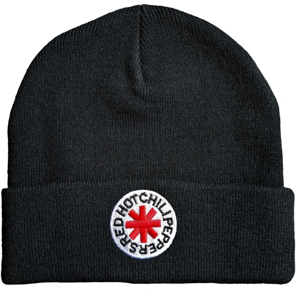 Red Hot Chili Peppers Unisex Adult Classic Asterisk Beanie One Black One Size