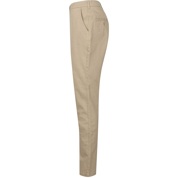 Henbury Dam/Dam Stretch Chinos 12 UK Stone Stone 12 UK