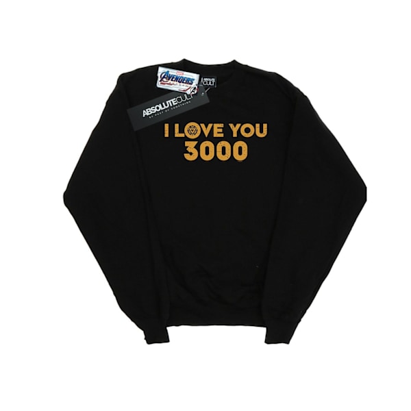 Marvel Pojkar Avengers Endgame Jag Älskar Dig 3000 Arc Reactor Mjukisbyxor Black 12-13 Years