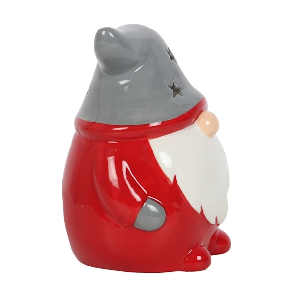 Something Different Gonk Tealight Holder One Size Röd/Vit/Grå Red/White/Grey One Size