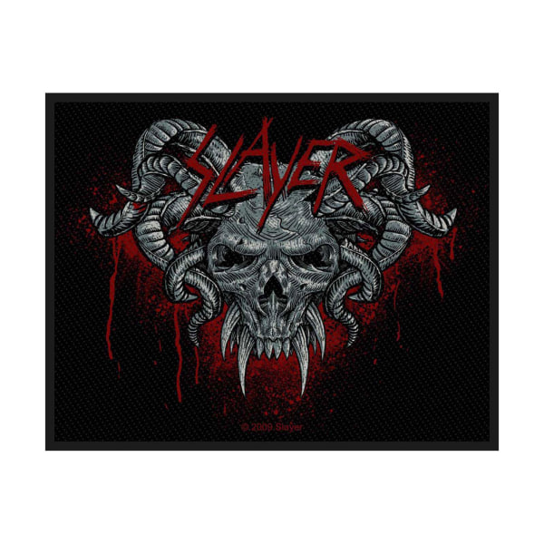 Slayer Demonic Standard Patch One Size Svart/Röd/Grå Black/Red/Grey One Size