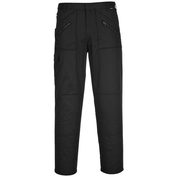 Portwest Herr Action Workwear Byxor (S887) / Byxor 42 x långa Black 42 x Long