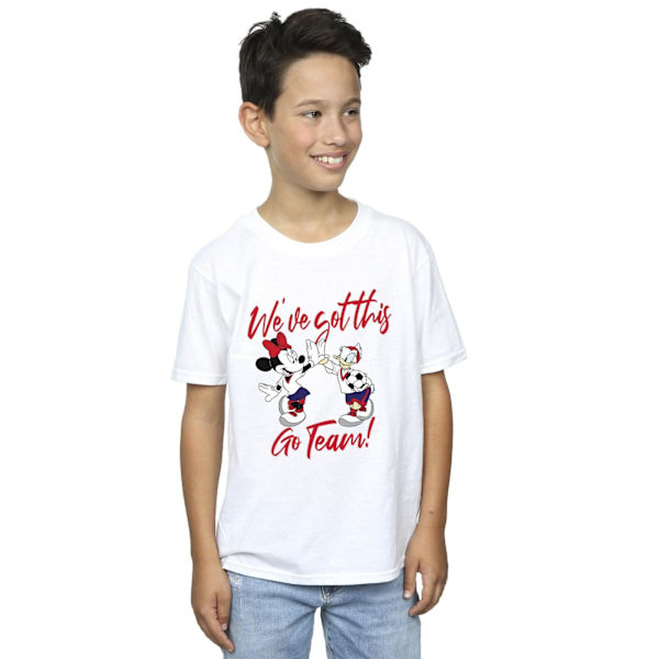 Disney Boys Minnie Daisy We´ve Got This T-Shirt 3-4 år Vit White 3-4 Years