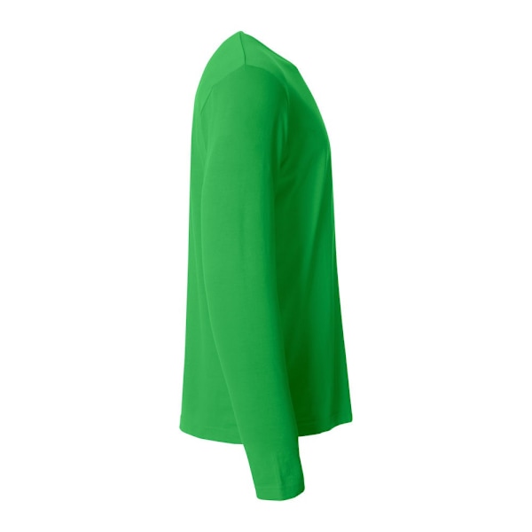 Clique Basic Långärmad T-shirt för Män 4XL Äppelgrön Apple Green 4XL