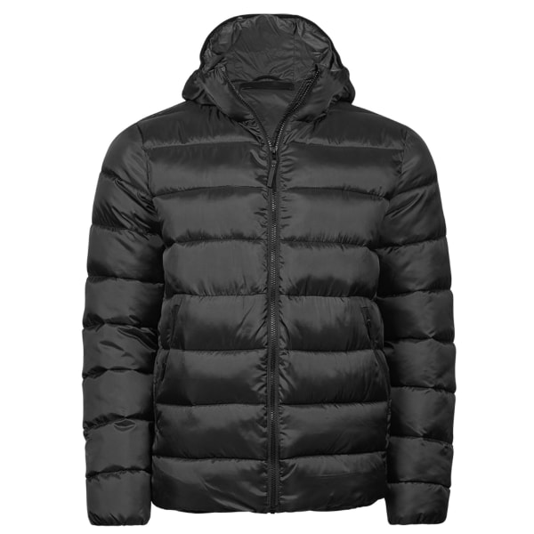 Tee Jays Unisex Adult Lite Hooded Padded Jacket S Black Black S