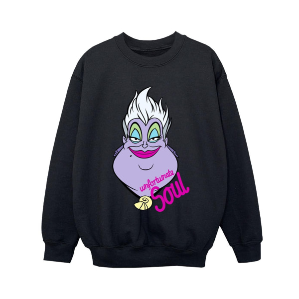 Disney Boys Villains Ursula Unfortunate Soul Sweatshirt 5-6 År Black 5-6 Years