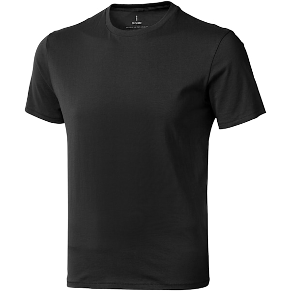 Elevate Nanaimo T-shirt med kort ärm för män, M, antracit Anthracite M