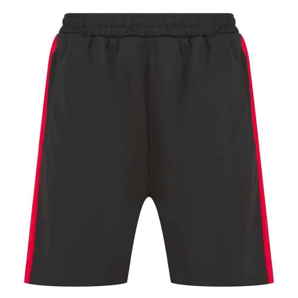 Finden & Hales Knitted Shorts för män 3XL Svart/Röd Black/Red 3XL