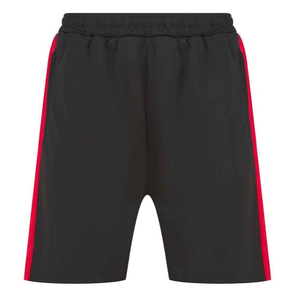 Finden & Hales Knitted Shorts Herr XXL Svart/Röd Black/Red XXL