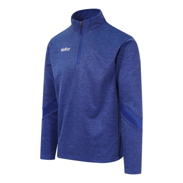 McKeever Boys Core 22 Quarter Zip Top 13 Years Royal Blue Royal Blue 13 Years