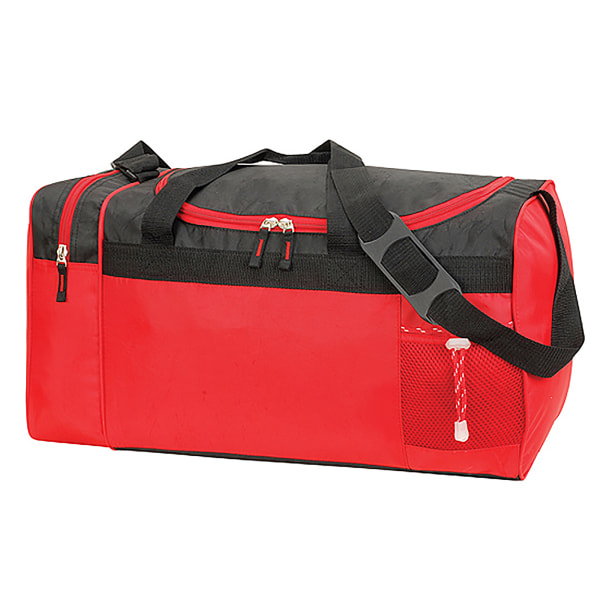 Shugon Cannes Sports/Overnight Holdall/Duffle Bag (33 liter) Red/Black One Size