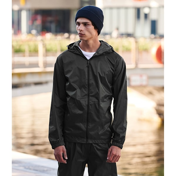 Regatta Pro Herr Packaway Vattentät Andningsbar Jacka M Svart Black M