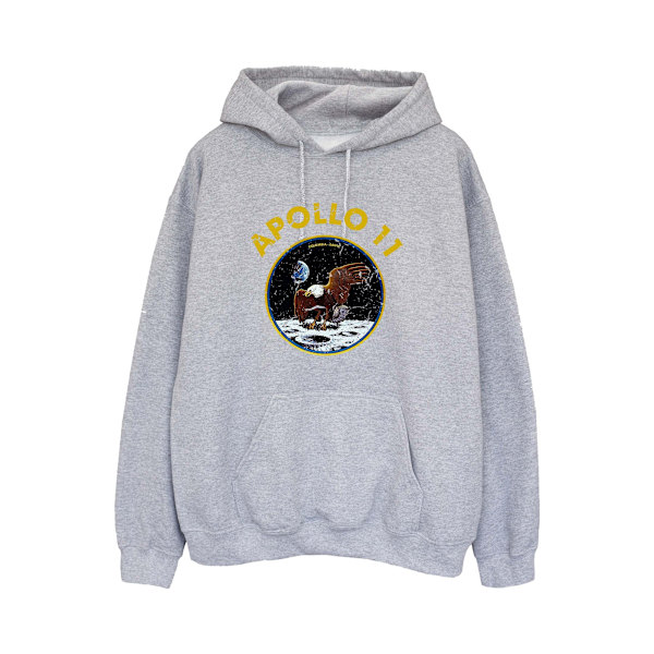 NASA Dam/Kvinnor Klassisk Apollo 11 Hoodie L Heather Grey Heather Grey L