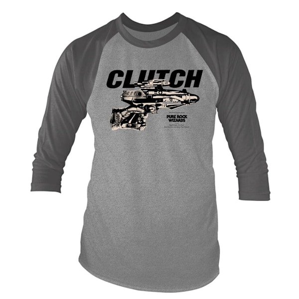 Clutch Unisex Adult Pure Rock Wizards T-Shirt L Grå Grey L