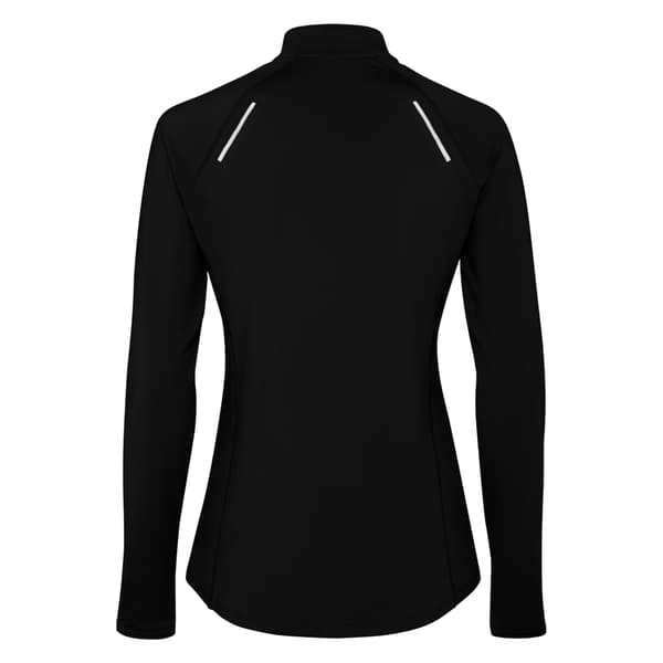 Roly Dam/Dam Estambul Kvartsdragkedja Långärmad Tröja Solid Black M