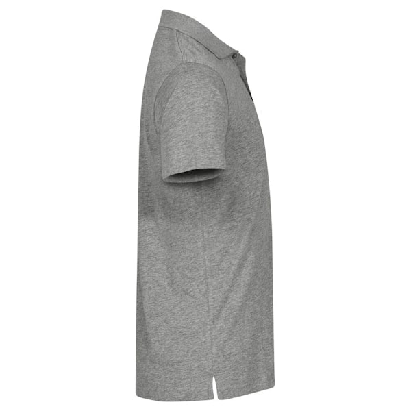 Clique Unisex Vuxen Single Jersey Pikétröja L Gråmelerad Grey Melange L