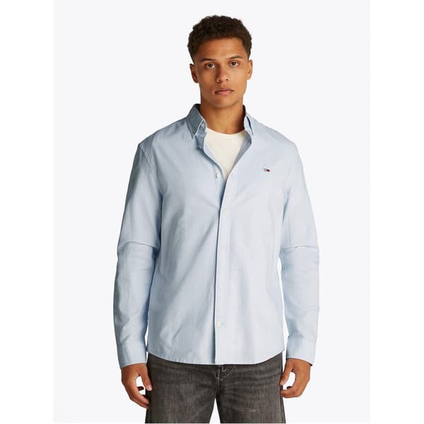 Tommy Jeans Herr Oxford Button-Down Regular Skjorta S Sweet Blue Sweet Blue S