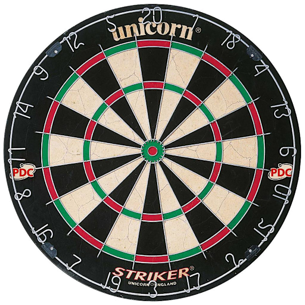 Unicorn Striker Bristle Dartboard En Storlek Röd/Grön/Svart/Beige Red/Green/Black/Beige One Size