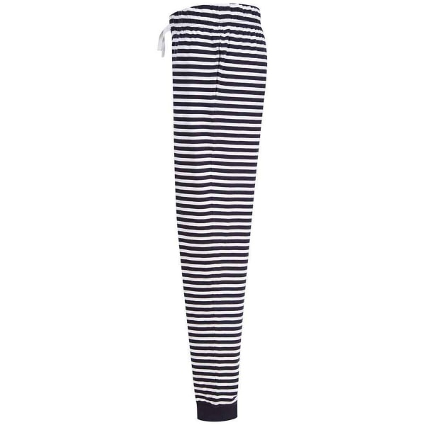 SF Unisex Vuxen Stjärnor Cuffed Lounge Byxor S Marinblå/Vit Randig Navy/White Stripe S