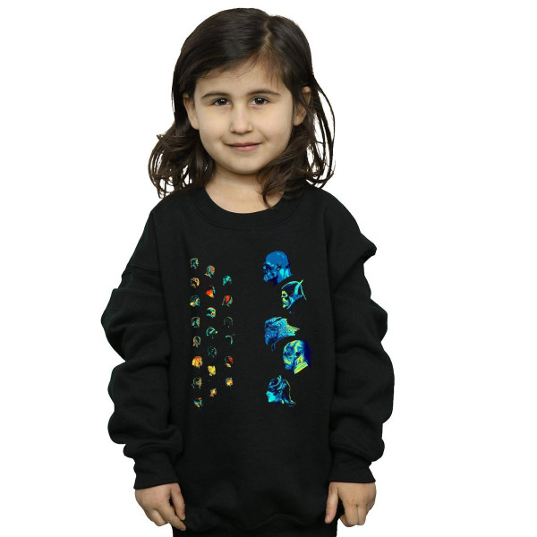 Marvel Girls Avengers Infinity War Galactic Assembly Sweatshirt Black 7-8 Years