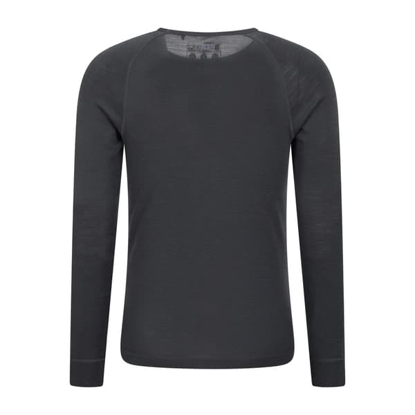 Mountain Warehouse Merino Ull Termotröja Herr 4XL Mörkgrå Dark Grey 4XL