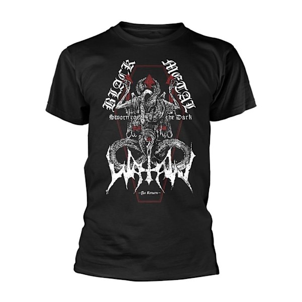Watain Unisex Adult Sworn Coffin T-Shirt XL Svart Black XL